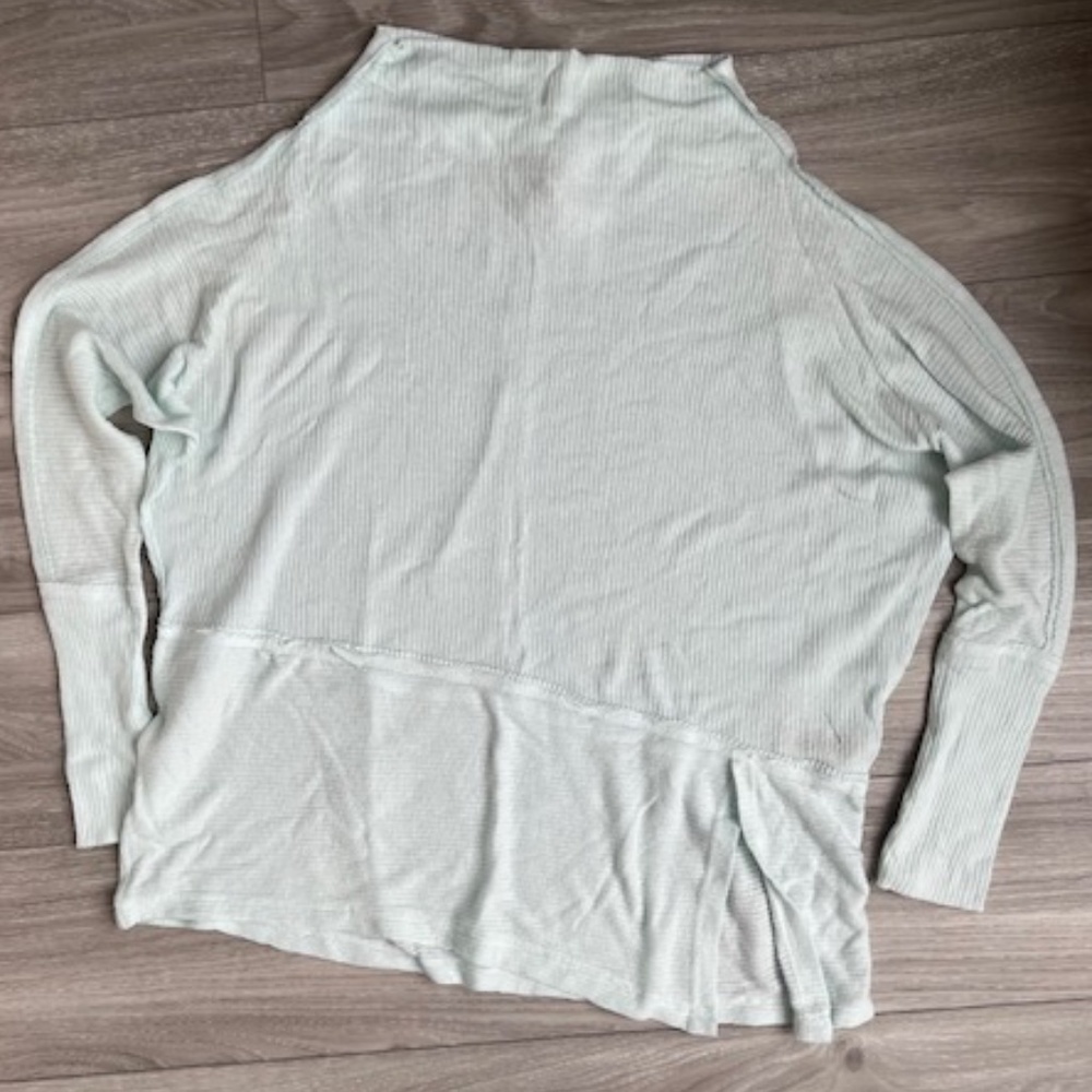 We the Free asymmetrical long sleeve top